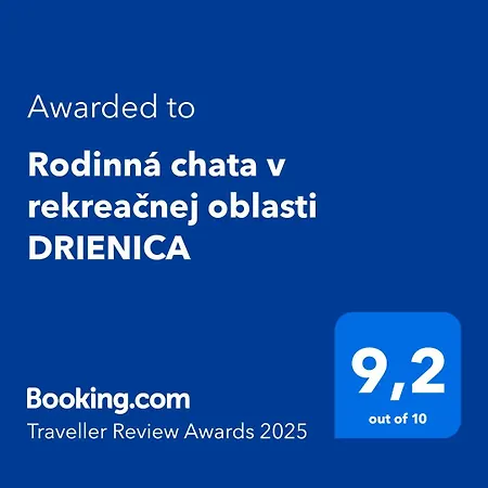Rodinna Chata V Rekreacnej Oblasti Drienica